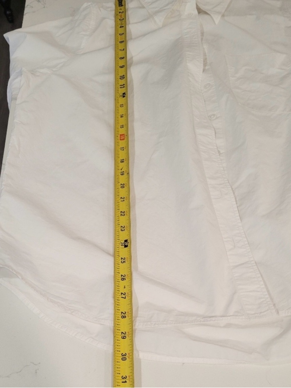COS Classic White Button-Up Shirt - Picture 6 of 6
